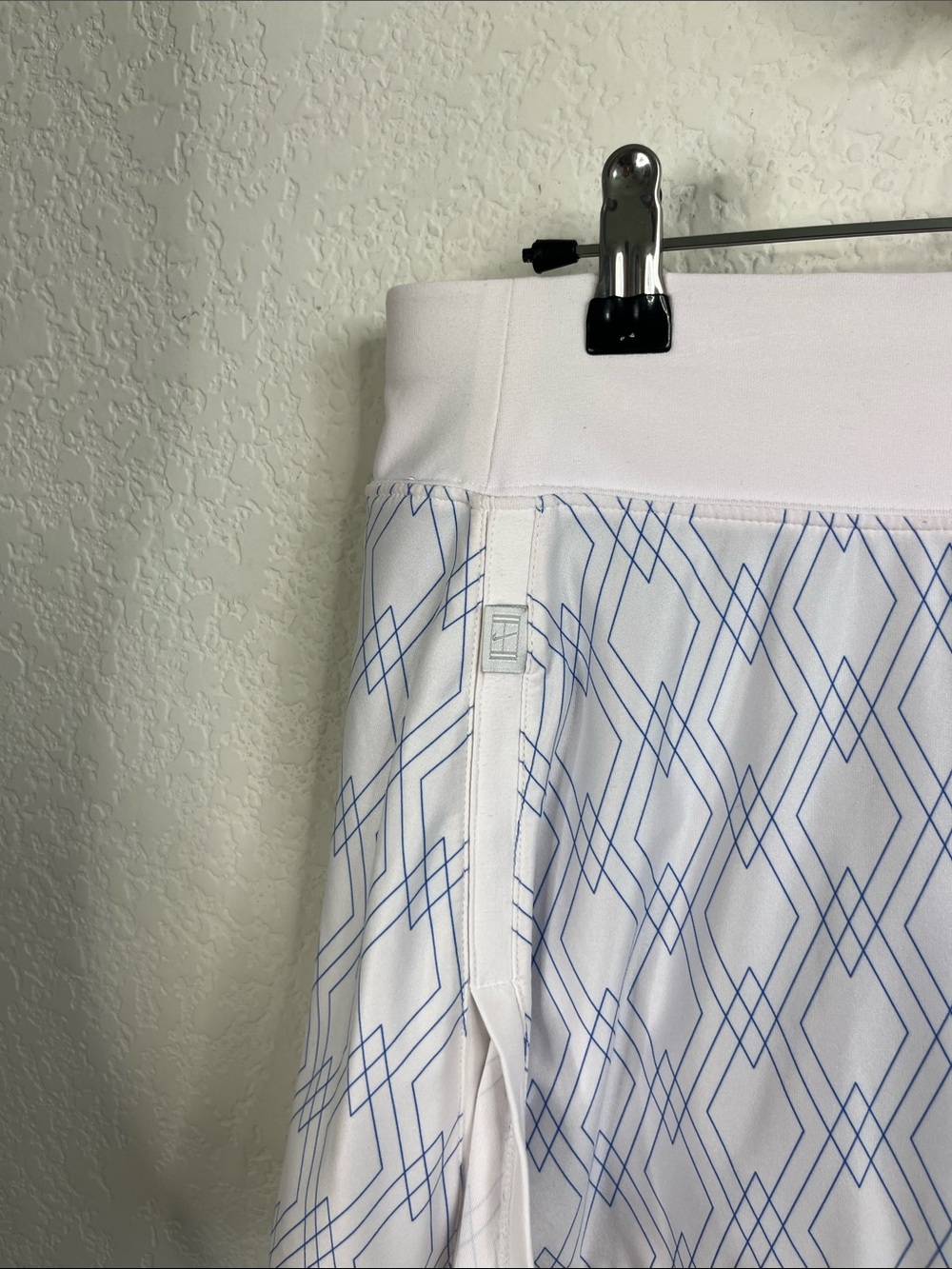 Nike Dri Fit Diagonal Shapes Geometric A Line Tennid Pickleball Golf Mini Skirt - Picture 3 of 9